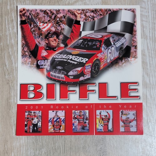  2002 Greg Biffle Race schedule GRAINGER Roush Racing  - Afbeelding 1 van 2