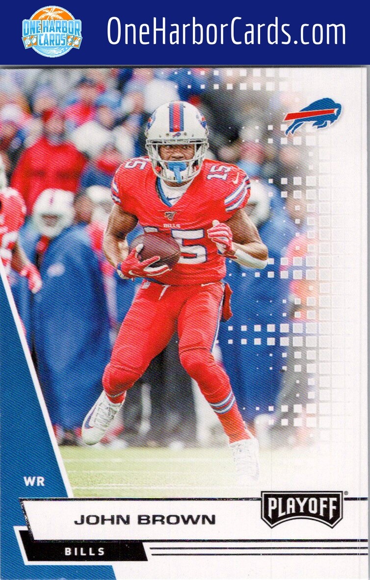 2020 Panini Playoff Buffalo Bills #1 John Brown
