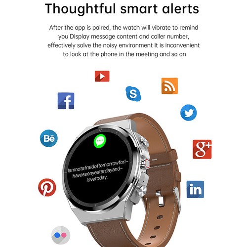Herren Damen Smartwatch Ohrhörer 2 in 1 Bluetooth Anruf Wireless Ohrhörer Ohrhörer - Bild 10 von 16