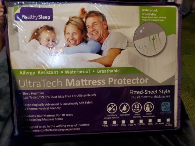 healthy sleep ultra tech mattress protector