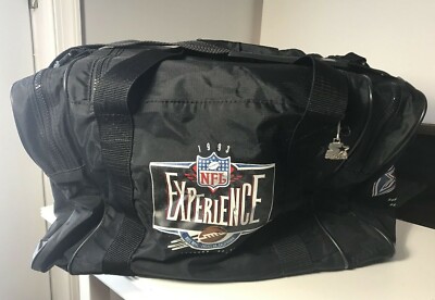 Vintage 1993 Starter Super Bowl XXVII Duffle Bag NFL Cowboys Bills