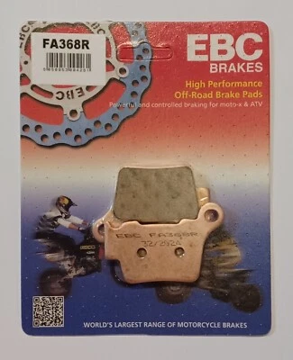 EBC Fritté Arrière Disque Frein Plaquettes Pour Triumph TF250 (2024 À 2026) - Photo 1/4