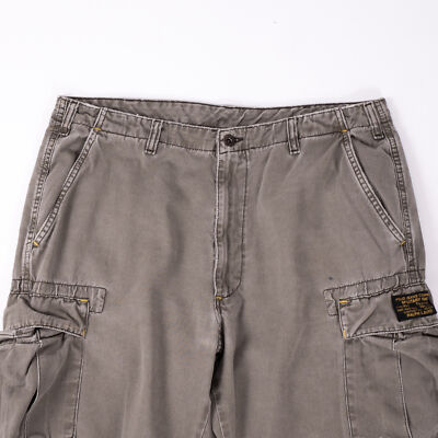 Ralph Lauren RL-67 Military Pant Khaki Cargo Pants Cotton Men's