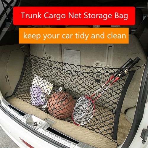 for KIA Sorento 2014-2023 Cargo Net, Luggage Boot Mesh Organizer Storage Bag - Picture 10 of 12