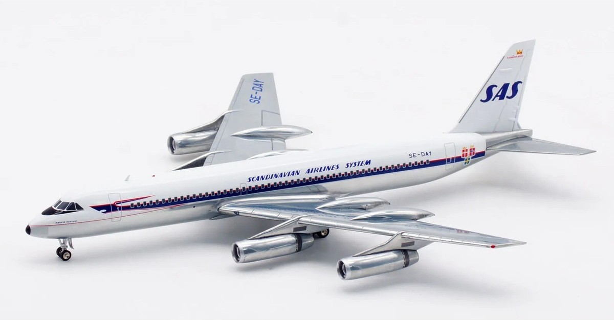 CONVAIR CV-990 CORONADO SAS REG: SE-DAY W/STD - INFLIGHT 200
