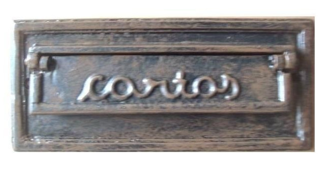 Boca cartas forja 29x13 Cm