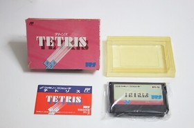 TETRIS for Nintendo Famicom NES Game Software Complete in Box / Japan / Game