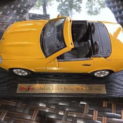 Maisto Special Edition Mercedes Benz SLK 230 Model- Diecast Yellow