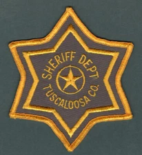 Tuscaloosa County Alabama Sheriff Police Patch