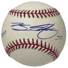 Brian Matusz Signed ROMLB Baseball Baltimore Orioles w MLB Debut 8/4/09 LSCM COA