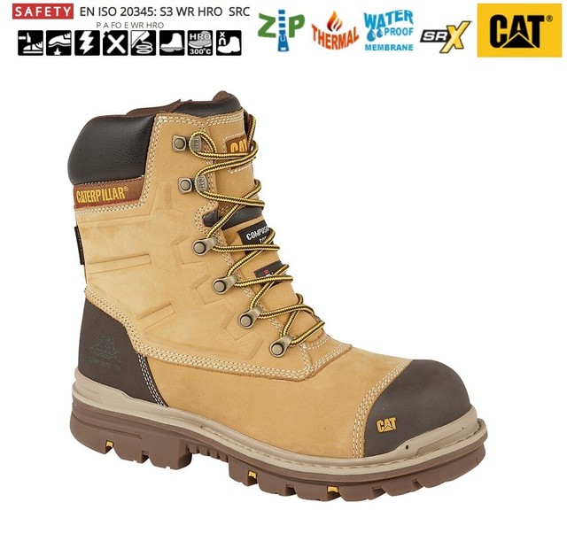 cat stickshift boots
