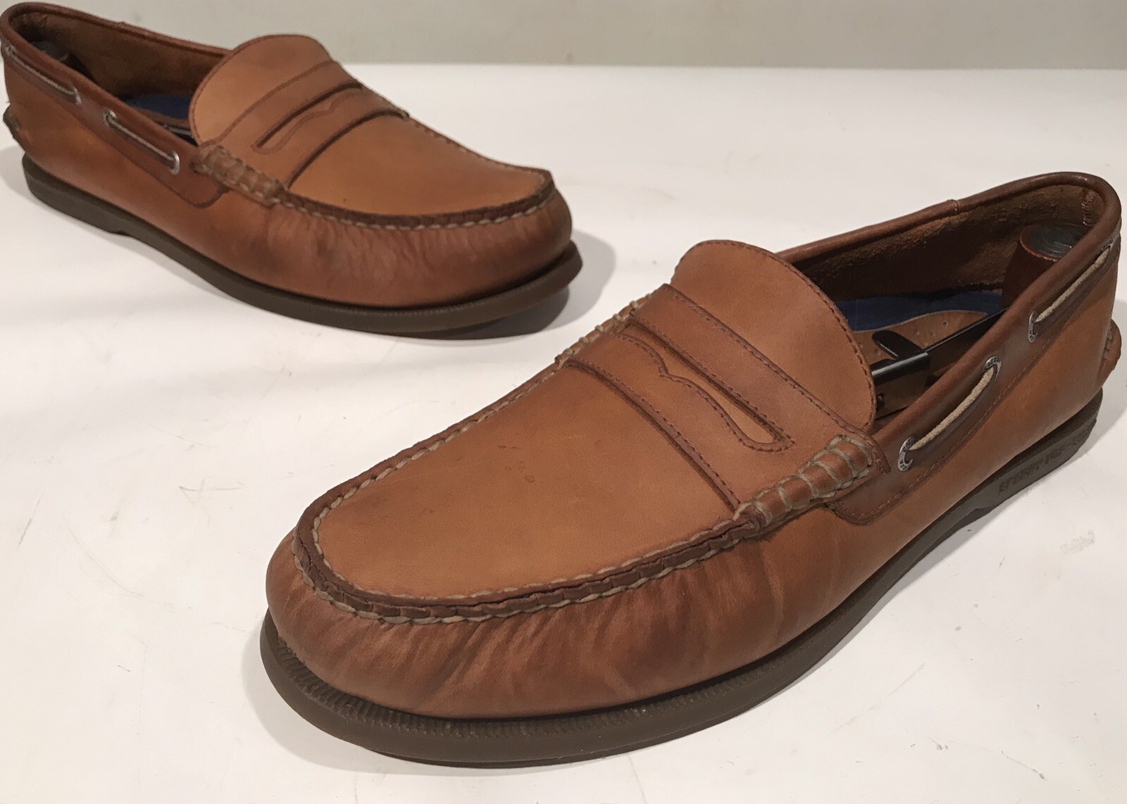 sperry penny loafers
