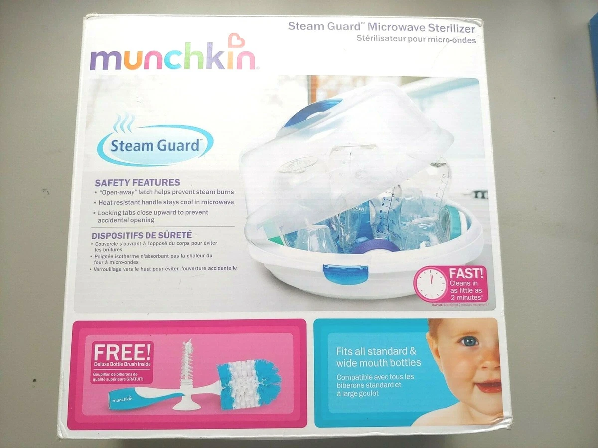 Munchkin bottle cheap sterilizer manual