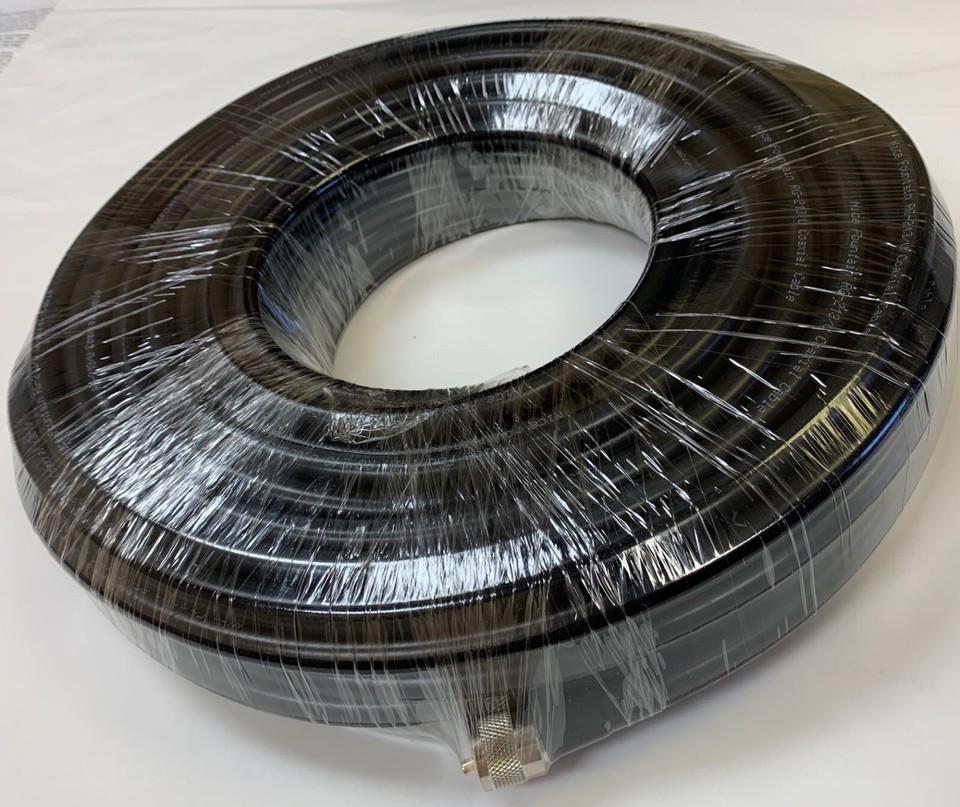 Taurus 75 FT LMR400 Coax Cable Low Loss Cable w/ 2x PL259 Connectors