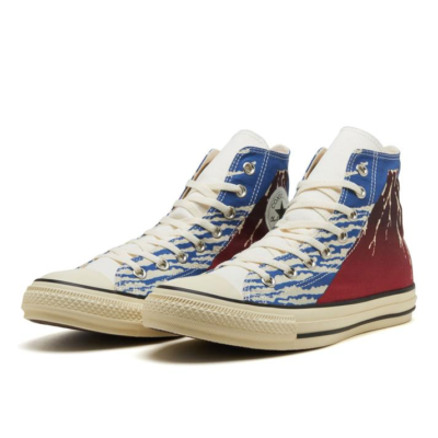 ふじじ CONVERSE ALL STAR UKIYOEPRINT HI RED FUJI 31314680 RED FUJI | eBay