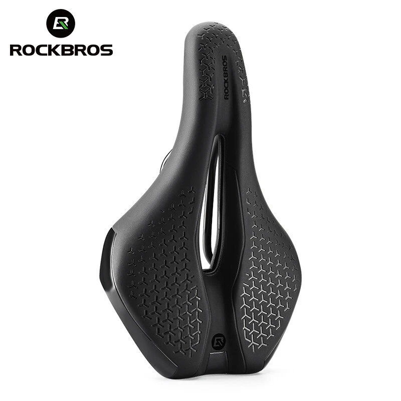 ROCKBROS Road MTB Bike Saddle Seat Rear Soft Comfort Cycling Gel Pad Cushion PU - Image 3 of 4