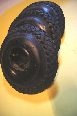 4 x Reifen 260x85 3.00-4 Bollerwagen Sackkarre + Schlauch 3.00-4 4PR GV,NaRubb