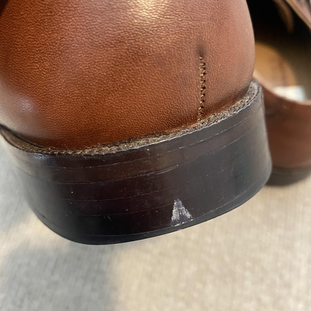Johnston & Murphy Shoes Mens Size 11 M Brown Leather Monk  display picture 1