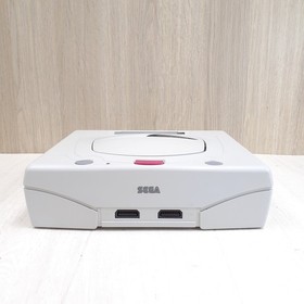 Japanese Sega Saturn White Console Bundle with 2 Controllers & 3 Games Tested