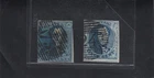 Lot of  2 old stamps from  Belgium  used