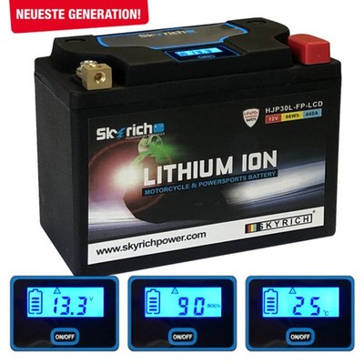 Batterie Lithium für Benelli BMW Ducati Harley Laverda Moto Guzzi MV Agusta 
