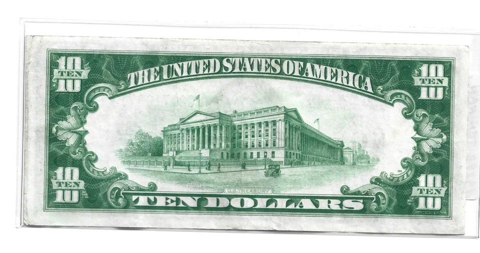 VERY CHOICE 1928B $10 FRN-NEEDS TO BE GRADED - Image 2 of 4