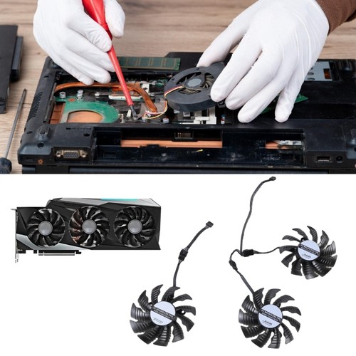 GPU Cooling Fan Graphics Card Cooling Radiator T129215BU for 3070TI 3080 3090 - Afbeelding 2 van 12