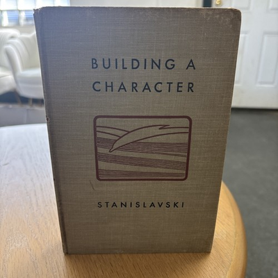 #ad Building A Character by Stanislavski Hardcover 1949 1st Edition $19.99