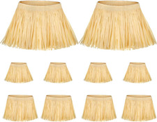 10 Pcs Scarecrow Straw Kit Paper Scarecrow Costume Accessories Women