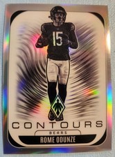 4 Errors Super Rare 2025 Panini Phoenix Contours Rome Odunze #6 ERROR!!!!!!!