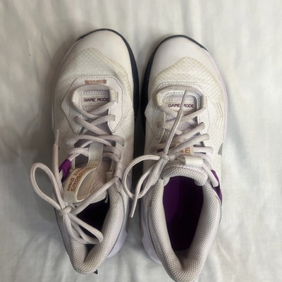 Nike Air Zoom Crossover DC5216-102 White Girls Basketball Sneakers Size 4.5Y