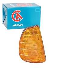 ALKAR BLINKER ORANGE mit LAMPENTRÄGER VORNE RECHTS passend für MERCEDES 123