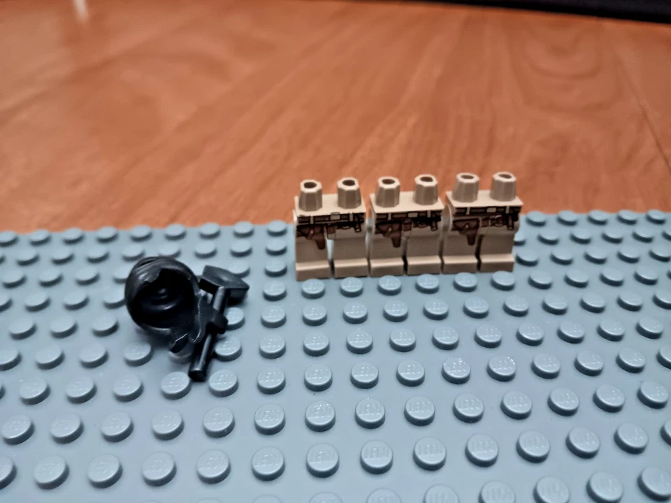 Lego Indiana Jones Set Minifigure Lot Of 6 + Parts, Temple of Doom 7199 RARE! - Image 2 of 4