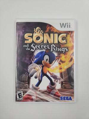 #ad Sonic and the Secret Rings Nintendo Wii Complete CIB $24.95