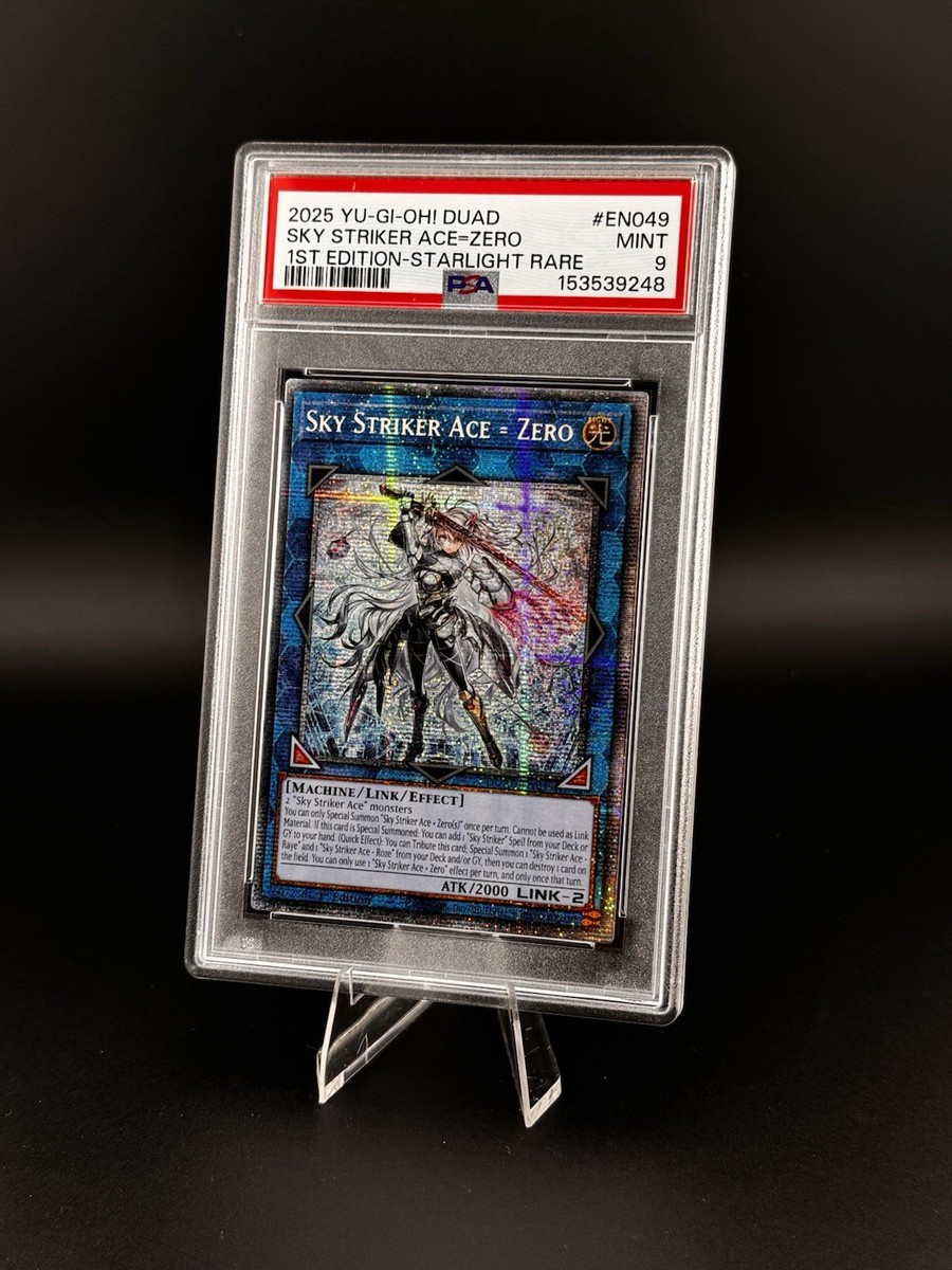 Sky Striker Ace = Zero (Starlight Rare) DUAD-EN049 Duelist's
