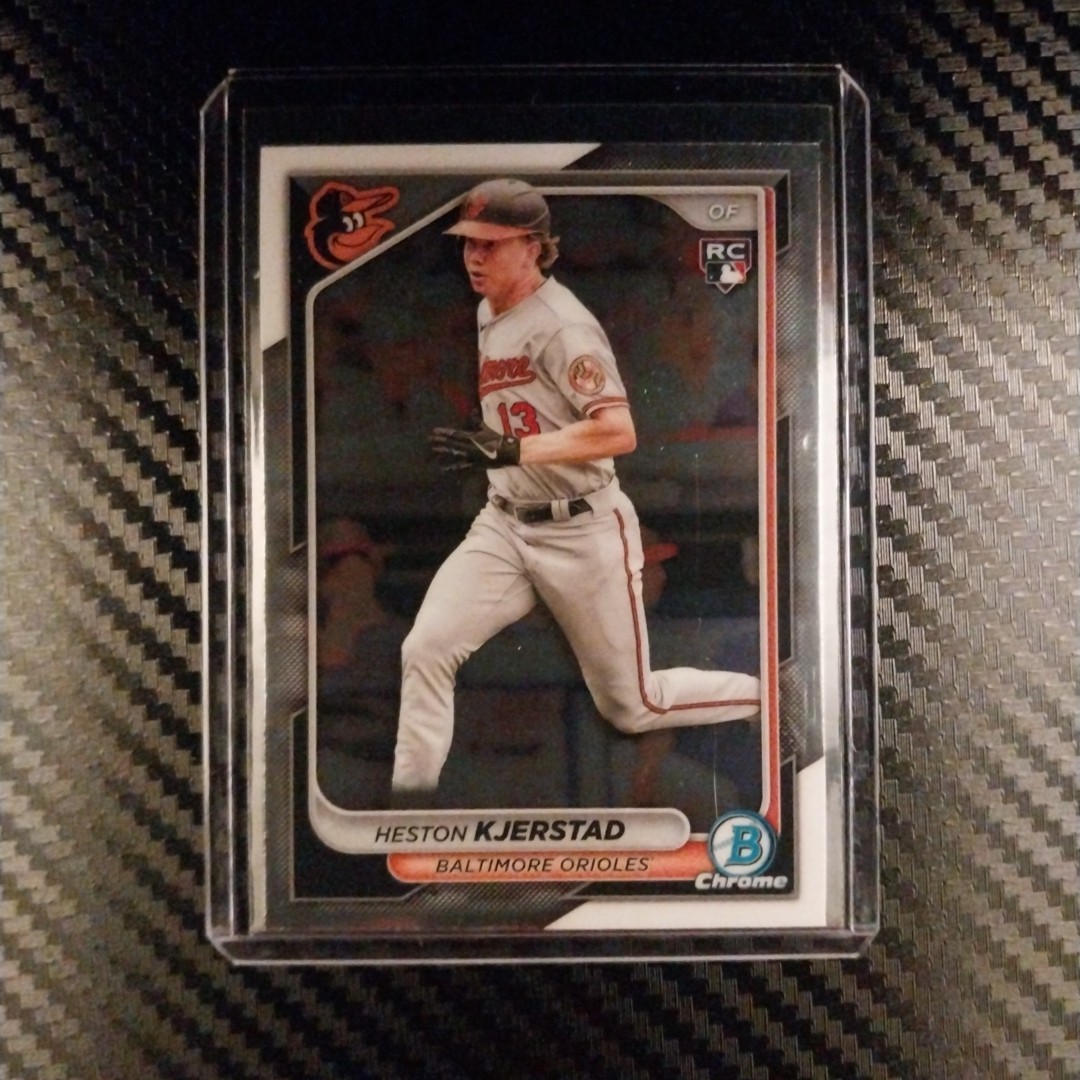 2024 Bowman Chrome MLB Baseball #44 Heston Kjerstad RC