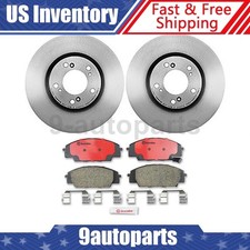Brembo Front Brake Kit Disc Rotors Ceramic Pads for 2000-2009 Honda S2000