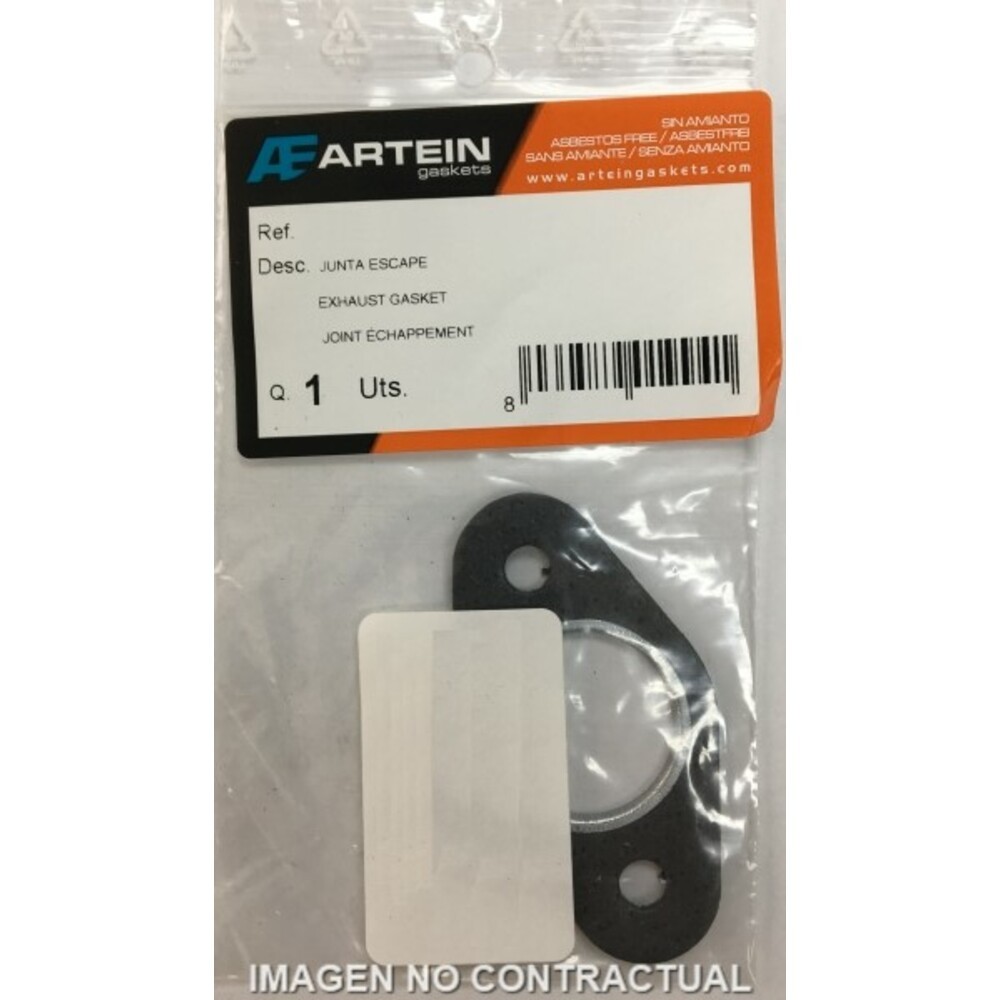 Board Exhaust 1 Artein p012000000250 for Moto Spare Parts Accessories