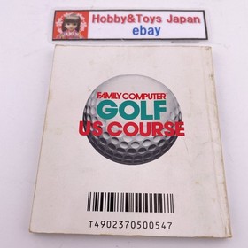 Nintendo Famicom Disk System MARIO GOLF US COURSE NES 1987 Test&eacute; &...