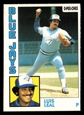 Luis Leal 1984 O-Pee-Chee #207 Toronto Blue Jays Vintage Baseball *191