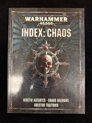 Games Workshop Warhammer 40k Index Chaos Heretic Astartes Chaos Daemons Questor