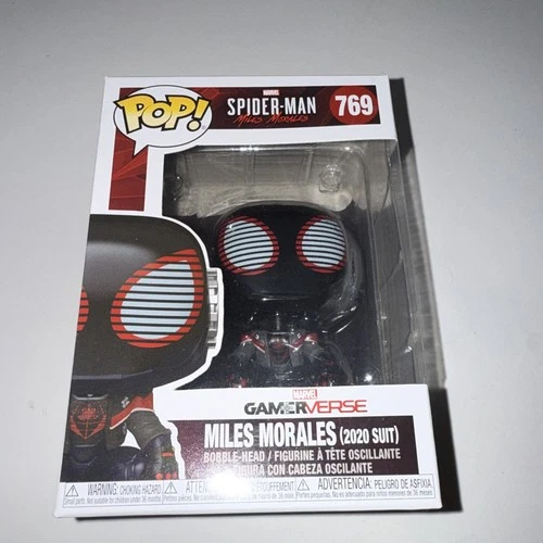 Funko Pop! Vinyl: Marvel - Miles Morales (2020 Suit) #769/ Free shipping