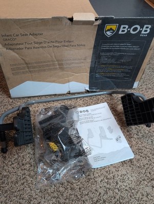 BOB Gear S12045400 Graco Infant Car Seat Adapter Single Jogging Stroller Open...