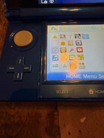 Nintendo 3 DS Cobalt Blue 6 Games Included Tested Working With Charger And Case