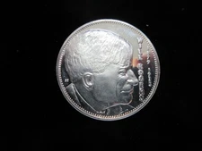 1967 Franklin Mint NCS Sterling Silver WILL ROGERS Proof Coin   Lot # 553