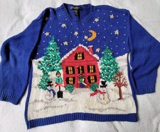 Work In Progress Large Christmas Sweater.