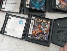 14 Nintendo Cases Video Game Lot DS Wii Switch Bros Smash Sonic  