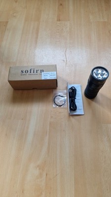 Sofirn SP36 Pro 8000 Lumen 6500K SST40 USB C Mit Batterien NEU