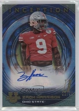 2022-23 Bowman Inception University Blue Foil /99 Zach Harrison #BIA-ZH Auto