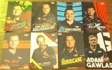 8 Darts Autograph Cards - Max Hopp Dirk van Duijvenbode Romeo Grbavac DARTS BULLS